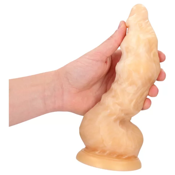 Ouch! Golden Alien Invader - silikon fantasidildo (gull)