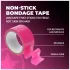 Ouch! - selvklebende bondage-tape (rosa) - 20 m