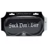 Ouch! - sateng sovemaske med teksten "Suck Don't Bite" (svart)