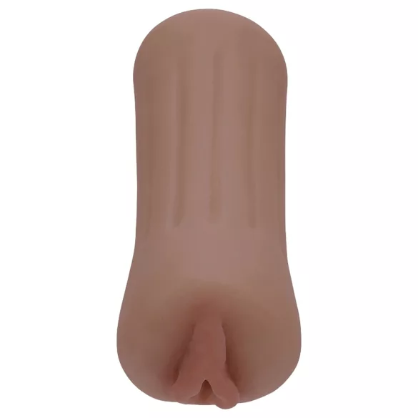 XKIN Beauty Queen Lulu - realistisk onanivagina (mørk naturfarge)