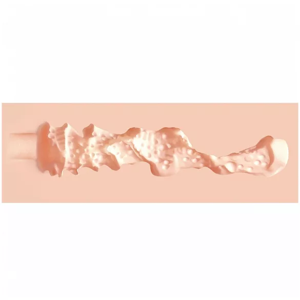 XKIN Tiffany Throatcheck - realistisk kunstig vagina‑masturbator (naturell)