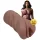 XKIN Next Door Amani - realistisk kunstig vagina-masturbator (mørk naturfarge)