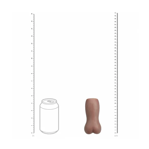XKIN Eternal Asha - realistisk rumpe-masturbator (naturell)