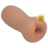 XKIN - realistisk kunstig rumpe-masturbator - M (mørk naturfarge)