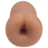 XKIN - realistisk kunstig rumpe-masturbator - M (mørk naturfarge)