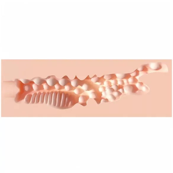XKIN Amber Blowfiled - realistisk kunstig vagina‑masturbator (natur)