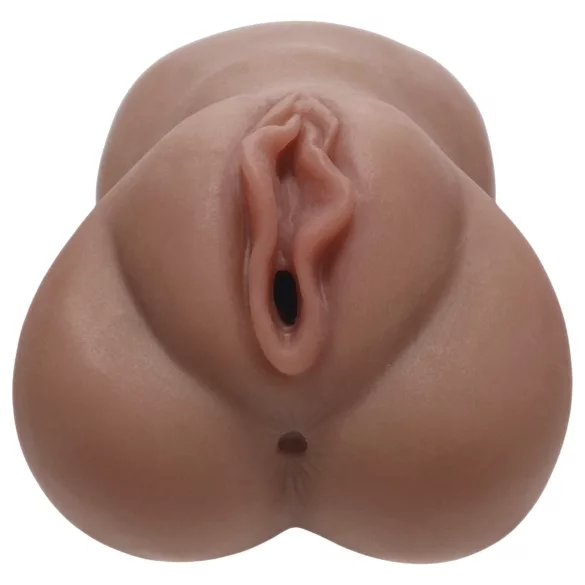 XKIN - realistisk kunstig vagina - L (mørk naturfarge)