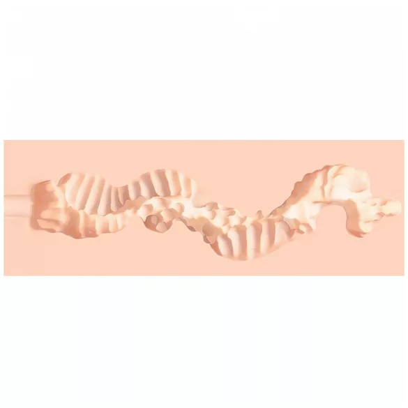XKIN - realistisk kunstig vagina‑masturbator - L (natur)