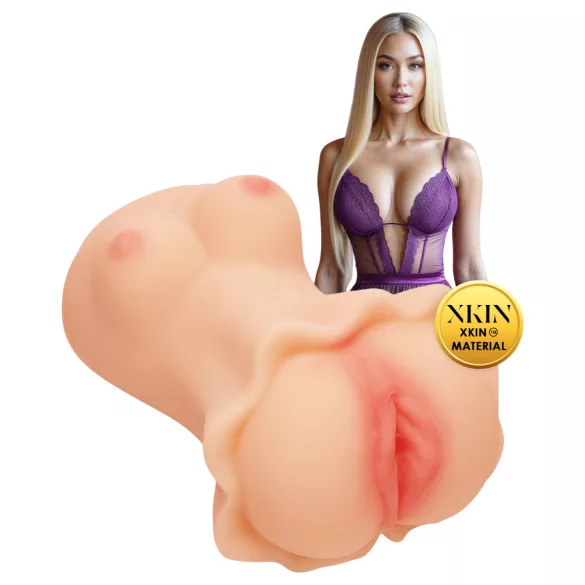 XKIN Enchantment Elise - realistisk kunstig vagina masturbator (naturfarge)