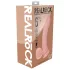 RealRock - realistisk vibrator med dobbel tetthet (hudfarget) - 15 cm