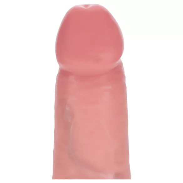 RealRock - realistisk dildo med dobbel tetthet (hudfarge) - 15,5 cm