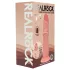 RealRock - realistisk dildo med dobbel tetthet (hudfarget) - 18,5 cm