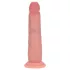 RealRock - realistisk dildo med dobbel tetthet (hudfarget) - 18,5 cm