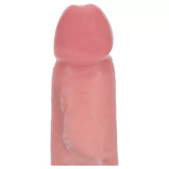 RealRock - realistisk dildo med dobbel tetthet (hudfarget) - 18,5 cm