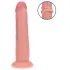 RealRock - realistisk dildo med dobbel tetthet (hudfarget) - 20,5 cm