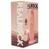 RealRock - realistisk dildo med dobbel tetthet (hudfarget) - 20,5 cm
