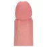RealRock - realistisk dildo med dobbel tetthet (hudfarget) - 20,5 cm