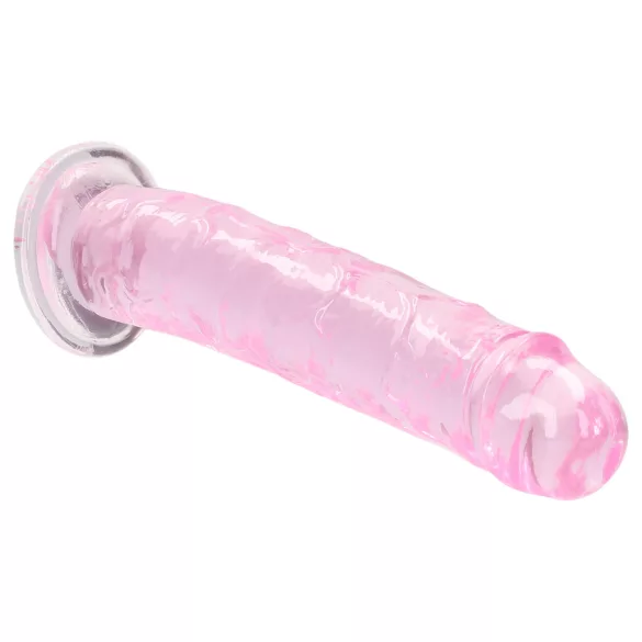 RealRock - realistisk dildo med sugekopp (rosa) - 12,7 cm