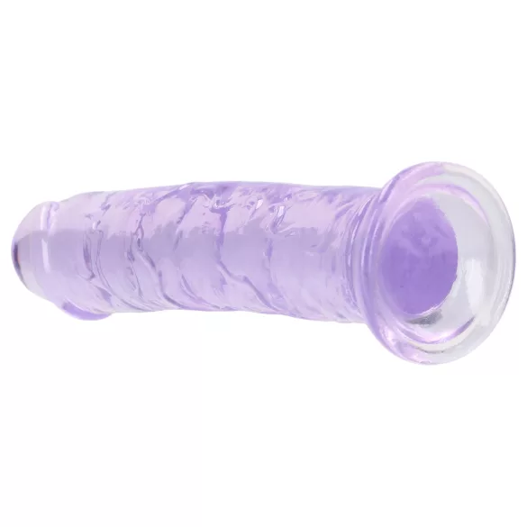 RealRock - realistisk dildo med sugekopp (lilla) - 12,7 cm