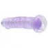 RealRock - realistisk dildo med sugekopp (lilla) - 12,7 cm