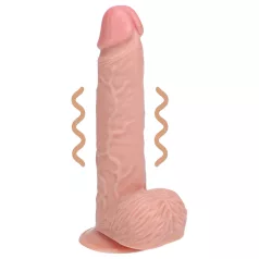 REALROCK - sugekoppvibrator - natur (18 cm)