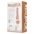 REALROCK - sugekoppvibrator - natur (18 cm)