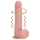 RealRock - roterende vibrator (natur, 20,5 cm)