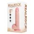 RealRock - roterende vibrator (natur, 20,5 cm)