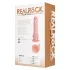 RealRock - roterende vibrator (natur, 20,5 cm)