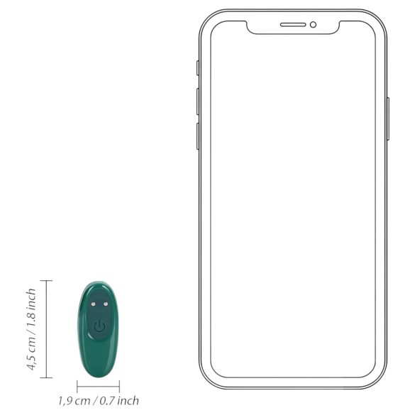 Loveline (S)explore - utforskende leketøyssett for par (grønn)