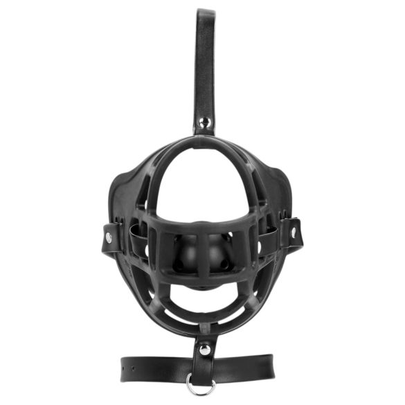 Ouch! - Munnkurv med innebygd munnplugg (svart)