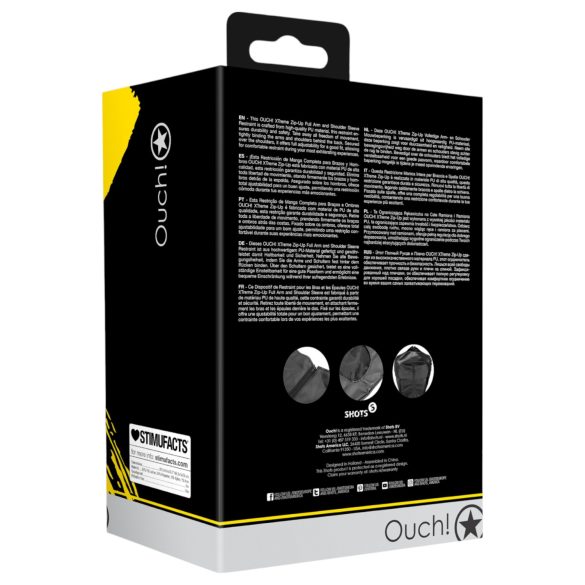 Ouch! - Armstropper (svart)