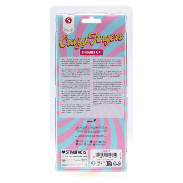 S-Line - tommelvibrator (naturell)