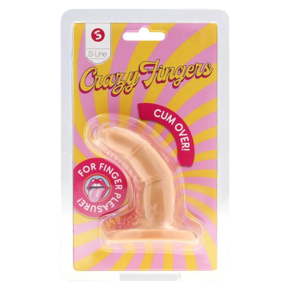 S-Line - To-finger dildo (naturlig)