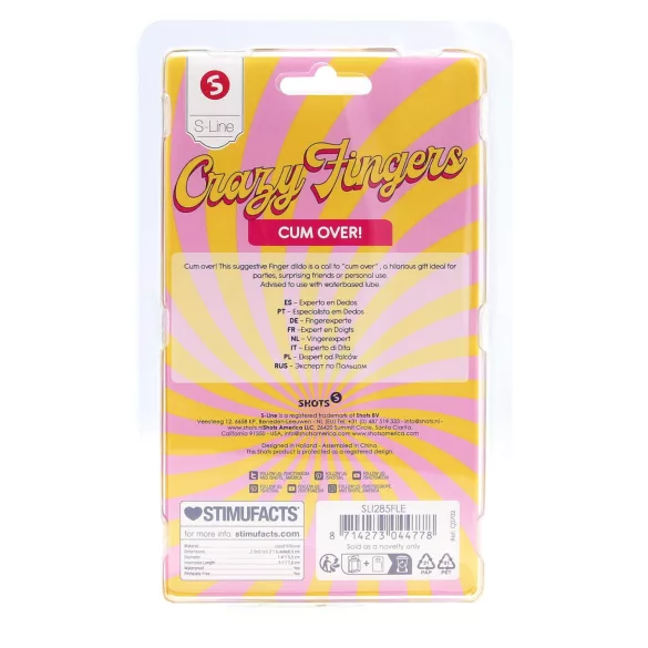 S-Line - to-fingers dildo (naturlig)