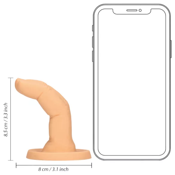 S-Line - to-fingers dildo (naturlig)