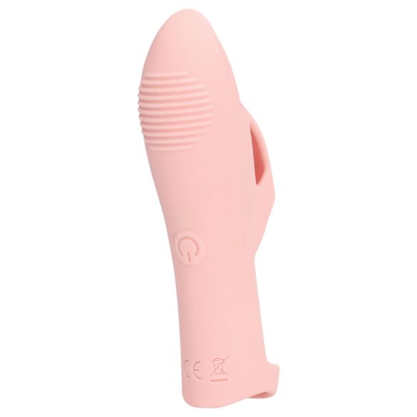 Loveline - rillet fingervibrator (rosa)