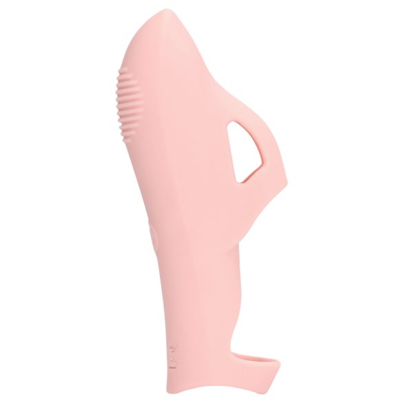 Loveline - rillet fingervibrator (rosa)