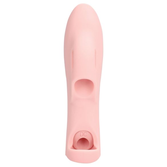 Loveline - rillet fingervibrator (rosa)