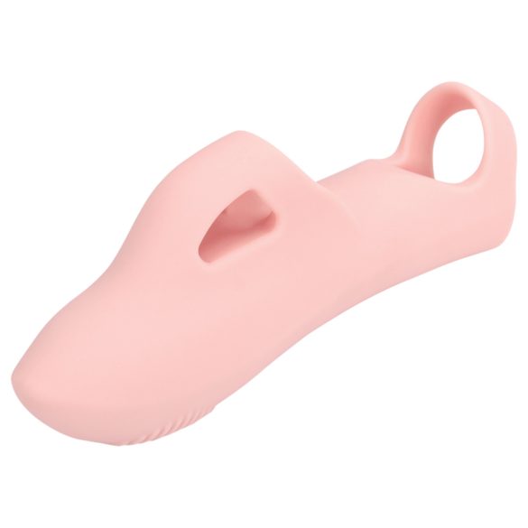 Loveline - rillet fingervibrator (rosa)