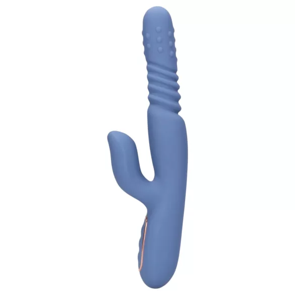 Loveline - oppvarmende støtvibrator (blå)