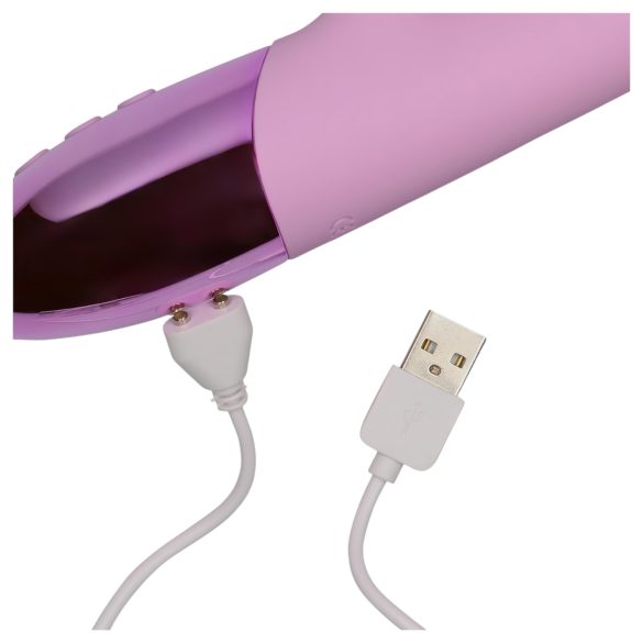 Loveline - oppladbar rabbit-vibrator (rosa)