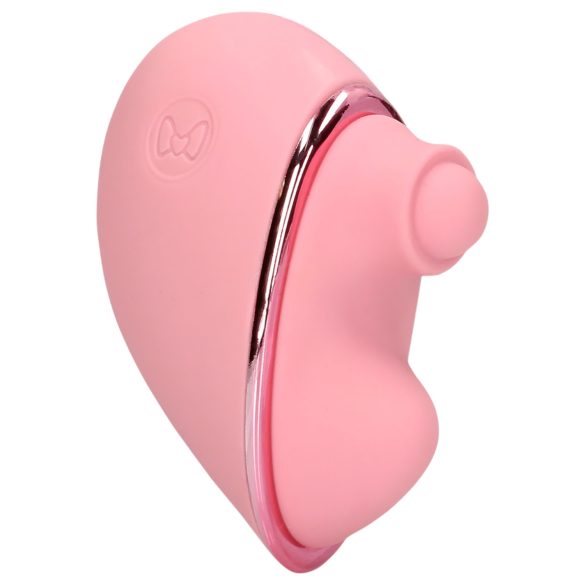 Loveline Hjertebank - oppladbar klitorisvibrator (rosa)