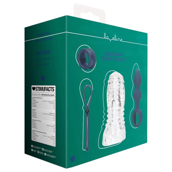 Loveline (S)explore - Sexlekesett for menn (blå)