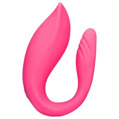Loveline - oppladbar radiovibrator for par (rosa)