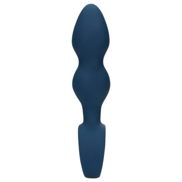 Loveline - ringformet anal dildo - medium (blå)