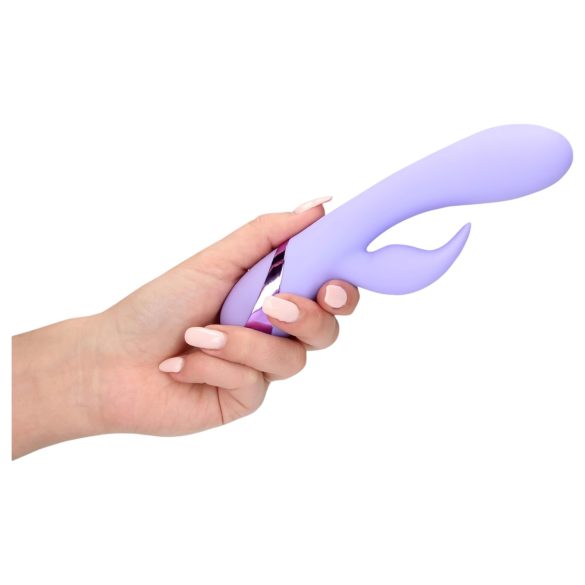 Loveline - oppladbar klitorisvibrator med kaninarm (lilla)