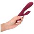 Loveline - oppladbar klitorisstim vibrator (rød)