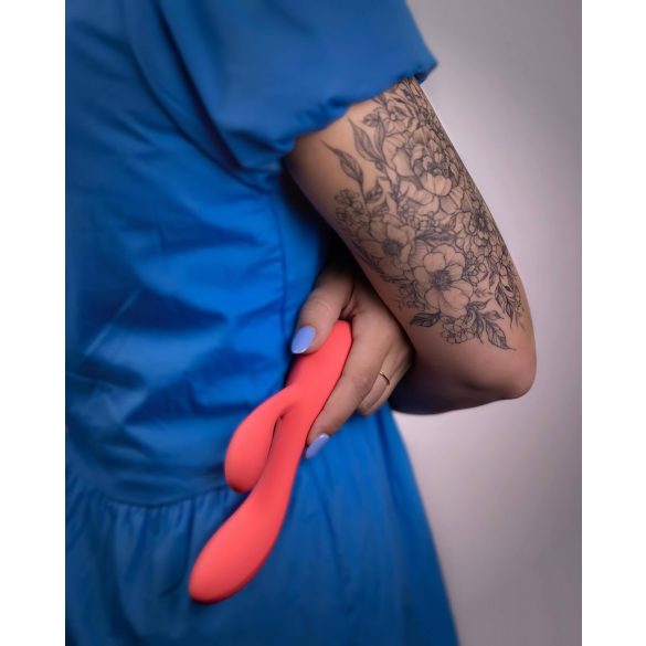 Loveline - oppladbar, vanntett klitorisvibrator (rosa)