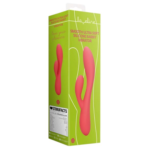 Loveline - oppladbar, vanntett klitorisvibrator (rosa)